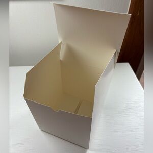 NWOT Set Of 16 White Gift Boxes